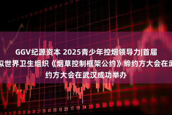 GGV纪源资本 2025青少年控烟领导力|首届北京大学模拟世界卫生组织《烟草控制框架公约》缔约方大会在武汉成功举办